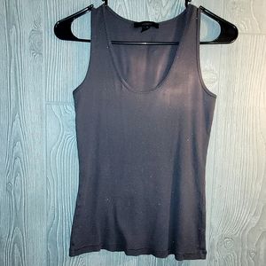 EXPRESS Brown Glitter Tank Top- LG
